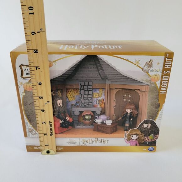 Wizard Harry Potter Magical Minis Hagrid Hut Playset Norbert Figure Toy Hermione - Picture 6 of 14